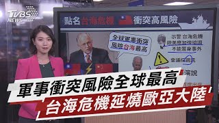 軍事衝突風險全球最高 台海危機延燒歐亞大陸【TVBS說新聞】20210111