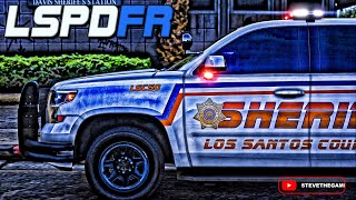 GTA 5 MODS SHERIFF in the City | Harris | GTA 5 Lspdfr Mod