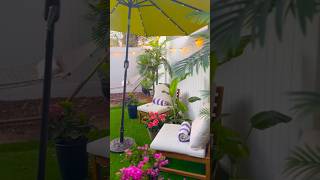 🌸 YARD TRANSFORMATION 🌸 #yarddecor #homemakeover #outdoorliving