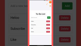 Simple Todo app | HTML CSS | #todo #simpletodoapp #todos #todoapp #html #css #coding