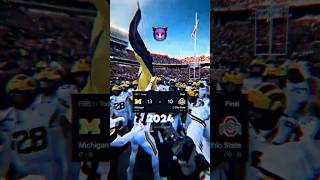 Michigan OWNS Ohio St 😭😭 #shorts