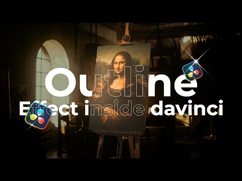 How to Create Masked Text Outline Effect in DaVinci Resolve (EASY & QUICK!)