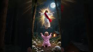 🧟‍♂️Monster took the baby away! 🙏Bonbon fights back to save him! #beaglehero #cutedogs  #Jesus #fyp