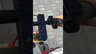 My toys Electric scooter speed test