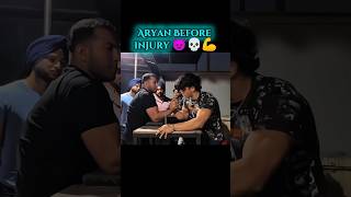 aryan kandari before injury vs after injury armwrestling edit 🥵💯 #edit #armwrestling #aryan #india