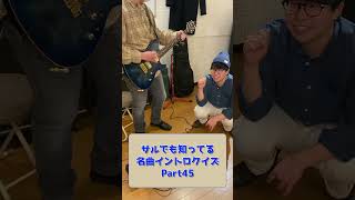 サルでも知ってる名曲イントロクイズ Part45 #shorts