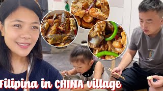 Filipina in China Village: Preparing Chinese foods for my Chinese family.
