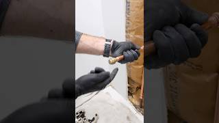 Copper Pipe Capping Tip - #shorts #plumbing #homerepairtutor
