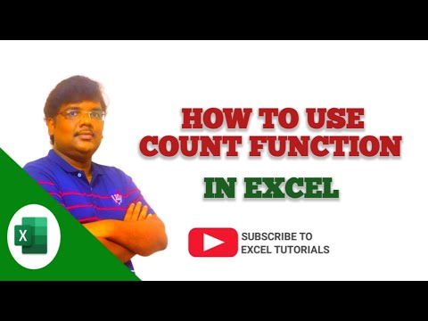 EN | HOW TO USE COUNT FUNCTIONS IN EXCEL |EXCEL TUTORIALS| #excel #msexcel #exceltips #exceltutorial