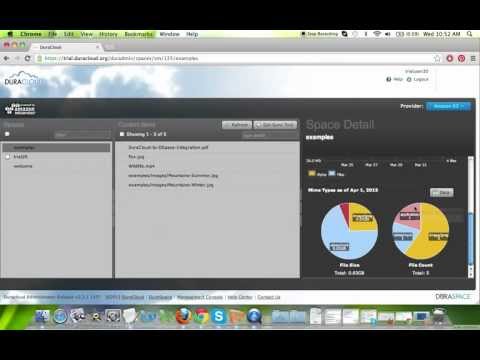 DuraCloud Trial Account Training Video
