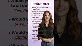 Speak English FAST with Polite Offer Questions ☕ | Beginner English Conversation A1–A2