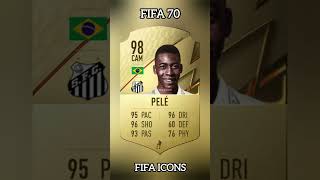Pelé FIFA Evolution| FIFA 58 ➡️ 22 👑🔥🤯