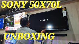 Sony 50X70L #4k #tv #unboxing #review #2023models