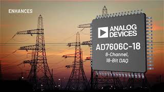 AD7606C-18：8 通道 DAS、1MSPS 輸入、同步採樣 ADC