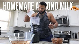 Homemade Almond Milk in minutes | Its really that easy!