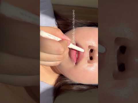 How to get big lips with Romand👄 #koreanmakeup #koreanliptint #makeup