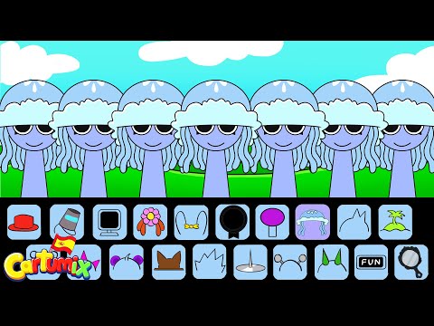Sprunki Backstory: SPRUNKI, But Everyone is AURELIA ?! Cartumix en Español