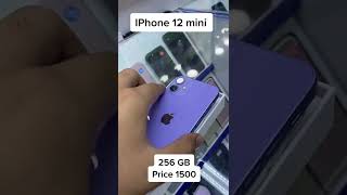 iPhone 12 Mini 256GB AED1500 In Offer Price With Box Accessories Akheeer Used Mobile