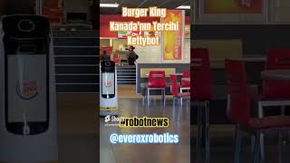 Fastfood  firmaları robot garson kullanmaya başladılar #burgerking #kfc #mcdonalds #pizzahut #shorts