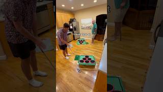 I told him I never lose… #golf #golfing #familygames #gamenight #youtubegolf