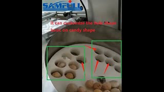 Automatic compressed candy hard candy milk candy counting packing machine