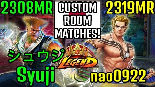 🔥 STREET FIGHTER 6 ➥ Syuji シュウジ (GUILE ガイル) VS. nao0922 (LUKE ルーク) LEGEND RANKS 🔥
