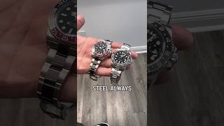 White Gold VS Steel: Spot the Difference 🔥