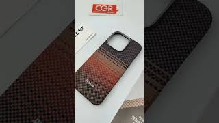 PITAKA Sunset Moonrise Tactile Woven Case for iPhone 16 Pro -  Product Showcase #shortvideo
