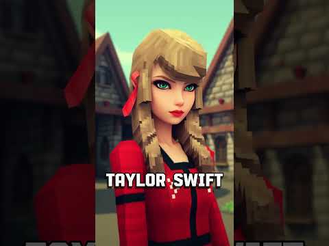 Celebrities as Minecraft Characters