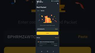 Binance Red Packet Code Today 2025 | Binance Gift 🎁 Code | Red Packet Code Today | Crypto💲😉Dollar💰
