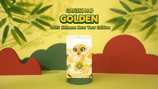 GAN356 M E Golden - Unbox the GANCUBE 2025 Chinese New Year Edition