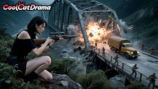 An agent secretly blew up a bridge heavily guarded by Japanese troops at night!#KungFu#AntiJapanese#