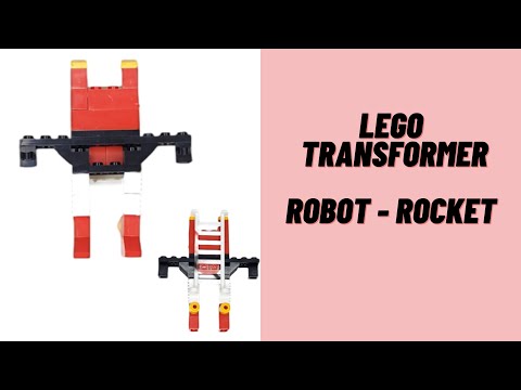 Lego transformer | Robot - Rocket | Play with lego
