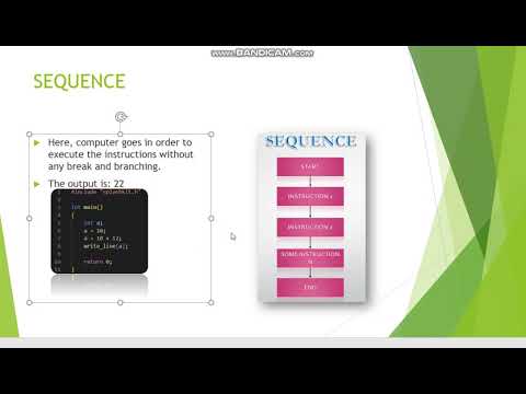 structured programming: sequence , selection