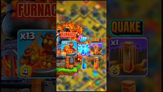 FURNACE ZAP QUAKE IS INSANELY STRONG !! #clashofclans