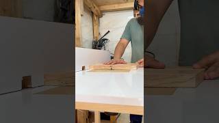 Let's make the main structure of the TV table. #wood #woodplans #woodproject #thewoodworks #wooding