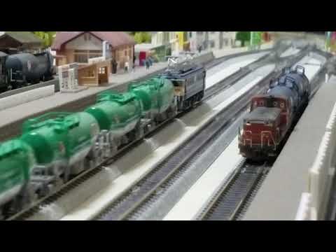 Kato 3061-2改 EF65 2065＋タキ1000 20両走行動画