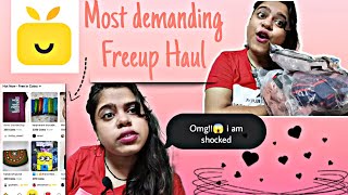 Freeup Haul (Unboxing my freeup products)- I