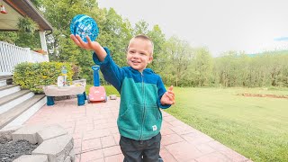 The Coolest TOY EVER! Playing with a kids Boomerang Ball