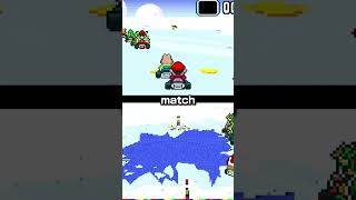The hole of SNES Vanilla Lake 2 #gaming #mariokart #shorts
