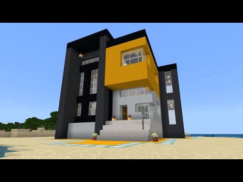 🏡 Minecraft Modern Ev Yapımı 🏡 Minecraft Basit Villa Yapımı 🏡
