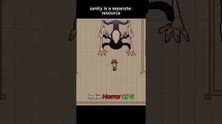 Indie RPG with horror elements sanity mechanics #pixelart #horrorgaming #backrooms
