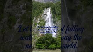 #Waterfall #NatureEscape #RelaxingSounds #TravelVibes #WaterfallLovers #SoothingNature