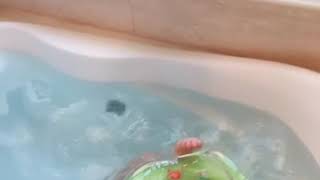 安寶游泳初體驗