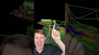 Drone LiDAR Power Line Management #shorts #drone #lidar #technology