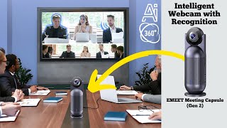 1080p AI Video Conference Camera - EMEET Meeting Capsule