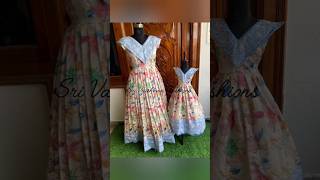 9441958235#momandme#twinning#longfrocks#designerfrocks#familyoutfits#motherdaughterdress#poranki
