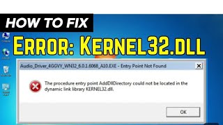 kernal32.dll problem, karnel32 problem kaise door kare