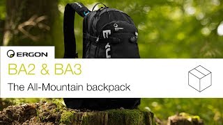 Ergon BA2 & BA3 All-Mountain Backpacks I Ergonomic Benefits