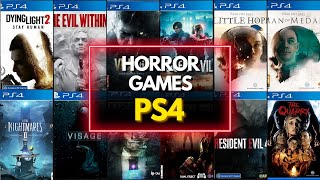 Top 30 Best PS4 HORROR Games You Need to Play